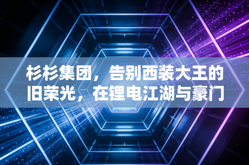 杉杉集团，告别西装大王的旧荣光，在锂电江湖与豪门内斗中寻找新航向