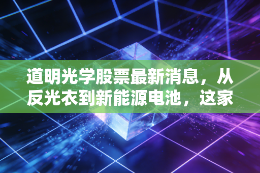 道明光学股票最新消息,从反光衣到新能源电池,这家隐形冠军能否迎来第二春?