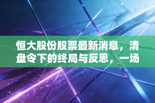 恒大股份股票最新消息，清盘令下的终局与反思，一场关于财富与梦想的破碎