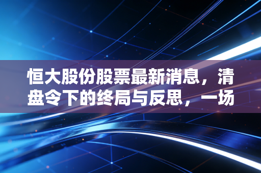 恒大股份股票最新消息，清盘令下的终局与反思，一场关于财富与梦想的破碎