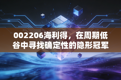 002206海利得，在周期低谷中寻找确定性的隐形冠军，一场关于耐心的长跑