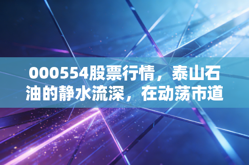 000554股票行情,泰山石油的静水流深,在动荡市道中寻找一份确定性