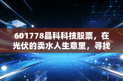 601778晶科科技股票,在光伏的卖水人生意里,寻找确定性的阳光——深度解析与投资思考