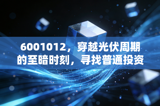 6001012,穿越光伏周期的至暗时刻,寻找普通投资者的定心丸