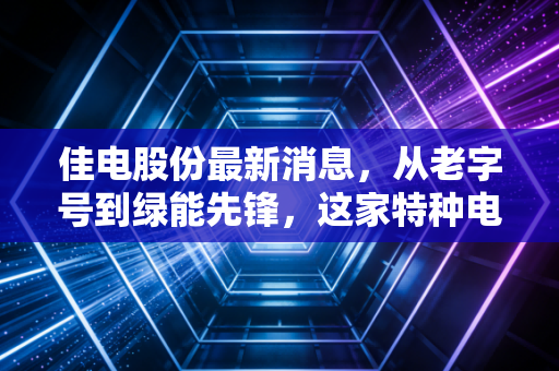 佳电股份最新消息，从老字号到绿能先锋，这家特种电机龙头能否穿越周期？