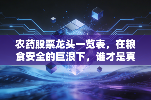 农药股票龙头一览表，在粮食安全的巨浪下，谁才是真正的印钞机？