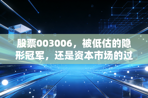 股票003006，被低估的隐形冠军，还是资本市场的过度狂欢？深度剖析贝斯特的投资逻辑