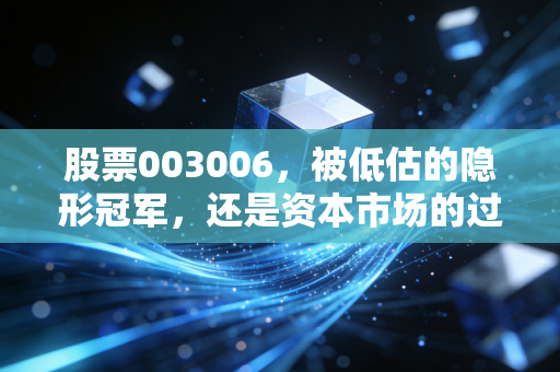 股票003006，被低估的隐形冠军，还是资本市场的过度狂欢？深度剖析贝斯特的投资逻辑