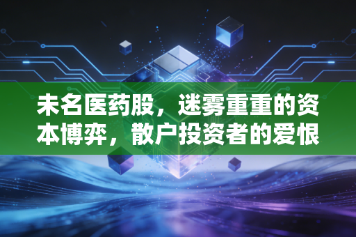 未名医药股，迷雾重重的资本博弈，散户投资者的爱恨与抉择