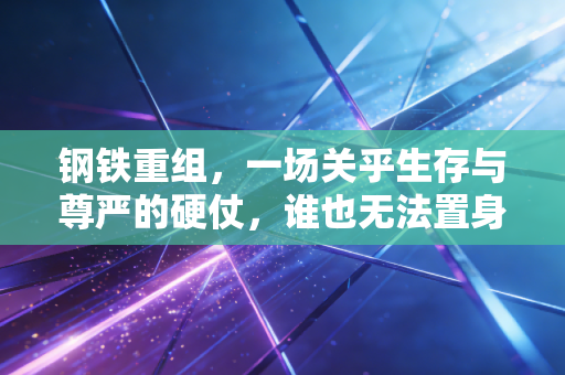 钢铁重组，一场关乎生存与尊严的硬仗，谁也无法置身事外
