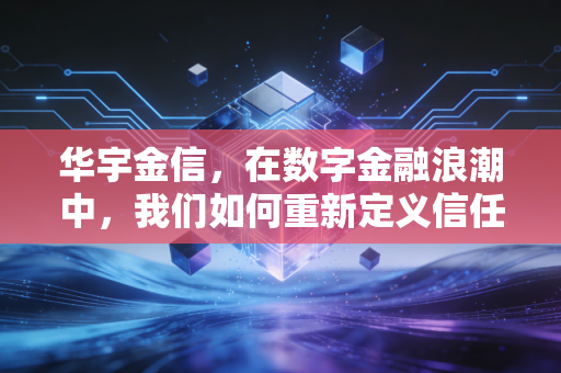 华宇金信，在数字金融浪潮中，我们如何重新定义信任与效率