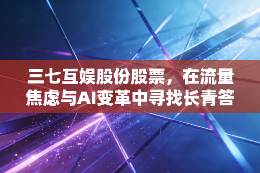 三七互娱股份股票，在流量焦虑与AI变革中寻找长青答案