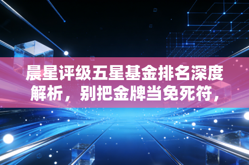 晨星评级五星基金排名深度解析，别把金牌当免死符，这才是聪明钱的玩法