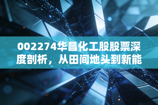 002274华昌化工股股票深度剖析，从田间地头到新能源，这只老牌化工股还有多少想象力？