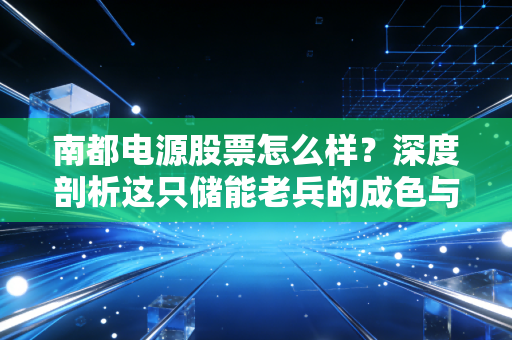 南都电源股票怎么样？深度剖析这只储能老兵的成色与未来
