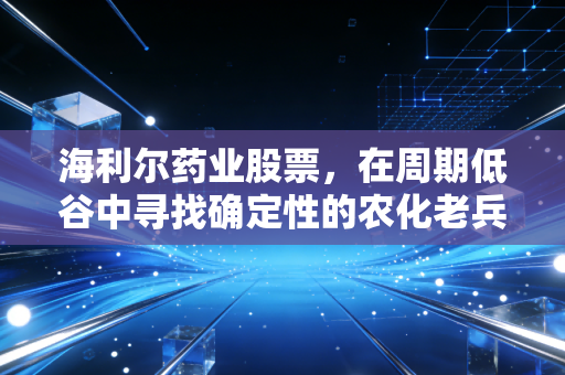海利尔药业股票，在周期低谷中寻找确定性的农化老兵，是黄金坑还是价值陷阱？