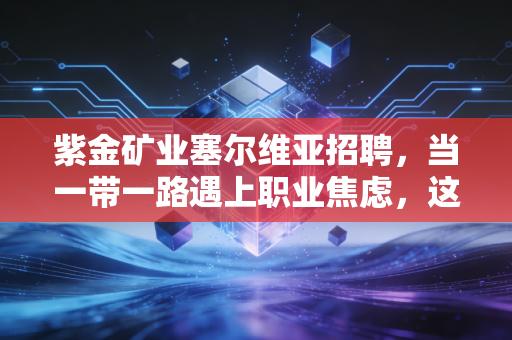 紫金矿业塞尔维亚招聘，当一带一路遇上职业焦虑，这波出海红利你吃不吃？