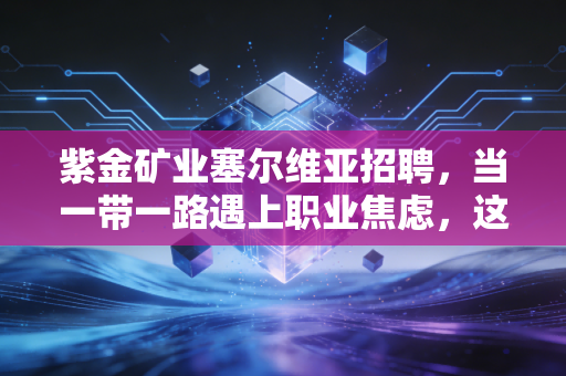 紫金矿业塞尔维亚招聘，当一带一路遇上职业焦虑，这波出海红利你吃不吃？