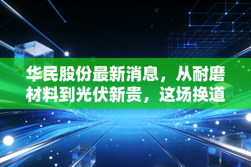 华民股份最新消息,从耐磨材料到光伏新贵,这场换道超车的豪赌到底值不值?