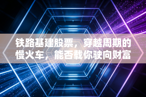 铁路基建股票,穿越周期的慢火车,能否载你驶向财富的下一站?