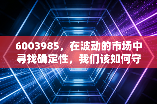 6003985，在波动的市场中寻找确定性，我们该如何守住钱袋子？