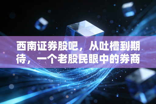 西南证券股吧，从吐槽到期待，一个老股民眼中的券商板块轮回