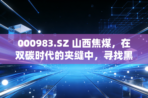 000983.SZ 山西焦煤,在双碳时代的夹缝中,寻找黑色黄金的长期价值