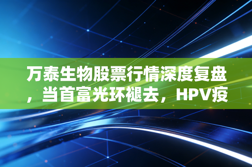 万泰生物股票行情深度复盘,当首富光环褪去,HPV疫苗的红利还能吃多久?