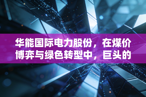 华能国际电力股份,在煤价博弈与绿色转型中,巨头的艰难转身与未来曙光