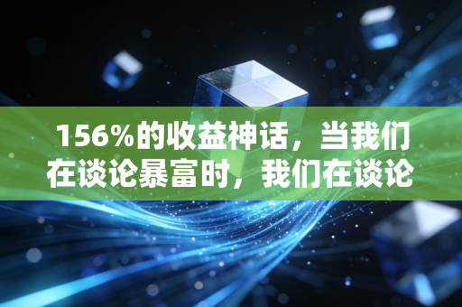 156%的收益神话，当我们在谈论暴富时，我们在谈论什么？