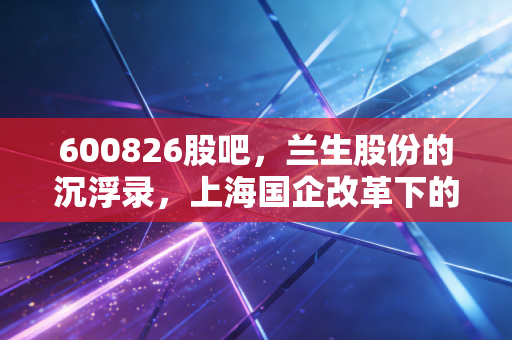 600826股吧，兰生股份的沉浮录，上海国企改革下的老树发新芽还有多远？
