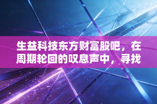 生益科技东方财富股吧，在周期轮回的叹息声中，寻找那份被低估的硬核安全感