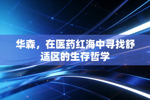 华森，在医药红海中寻找舒适区的生存哲学