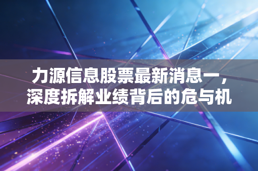力源信息股票最新消息一，深度拆解业绩背后的危与机，半导体分销商能否借力AI东风翻身？