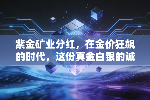 紫金矿业分红，在金价狂飙的时代，这份真金白银的诚意究竟值多少？