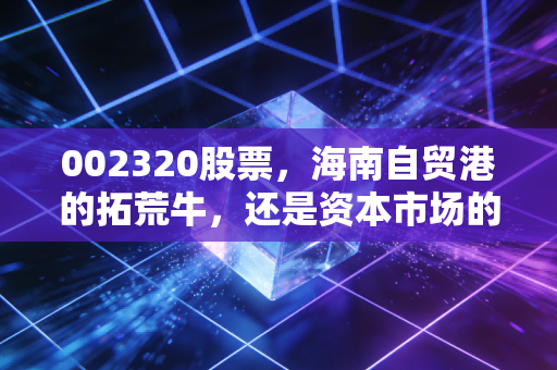 002320股票，海南自贸港的拓荒牛，还是资本市场的过山车？深度复盘与投资思考