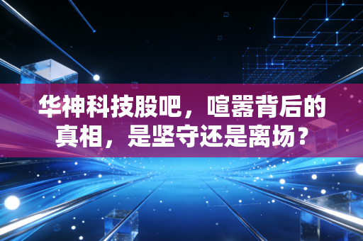 华神科技股吧，喧嚣背后的真相，是坚守还是离场？