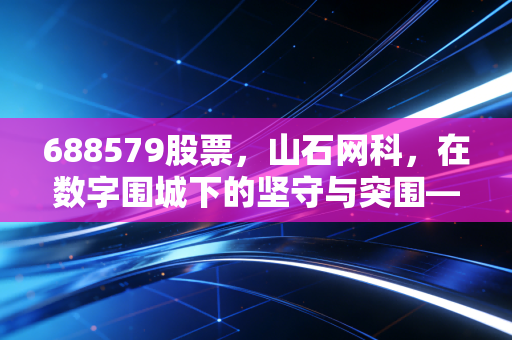 688579股票，山石网科，在数字围城下的坚守与突围——一位老财经人的深度观察
