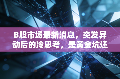 B股市场最新消息,突发异动后的冷思考,是黄金坑还是被遗忘的角落?