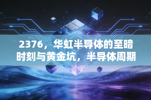 2376，华虹半导体的至暗时刻与黄金坑，半导体周期的残酷真相