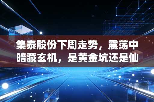 集泰股份下周走势，震荡中暗藏玄机，是黄金坑还是仙人指？