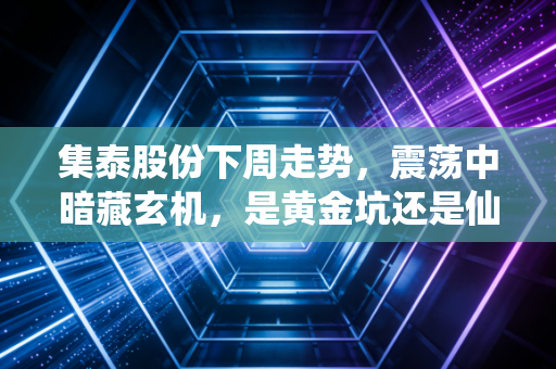 集泰股份下周走势，震荡中暗藏玄机，是黄金坑还是仙人指？