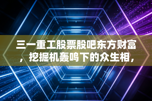 三一重工股票股吧东方财富，挖掘机轰鸣下的众生相，是周期陷阱还是黄金坑？