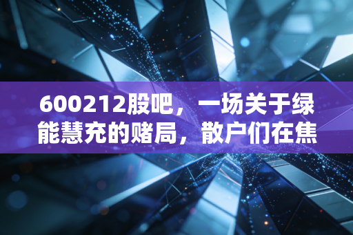 600212股吧,一场关于绿能慧充的赌局,散户们在焦虑中等待风口