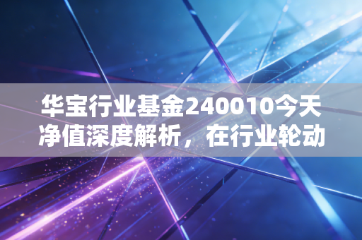 华宝行业基金240010今天净值深度解析，在行业轮动的浪潮中，我们该如何安放焦虑？