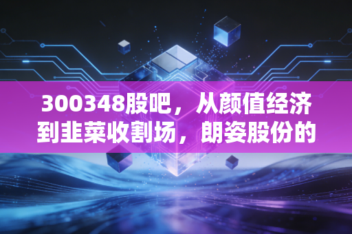 300348股吧，从颜值经济到韭菜收割场，朗姿股份的跌宕人生