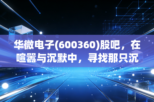 华微电子(600360)股吧,在喧嚣与沉默中,寻找那只沉睡的半导体老将