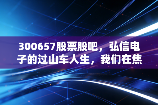 300657股票股吧,弘信电子的过山车人生,我们在焦虑什么?