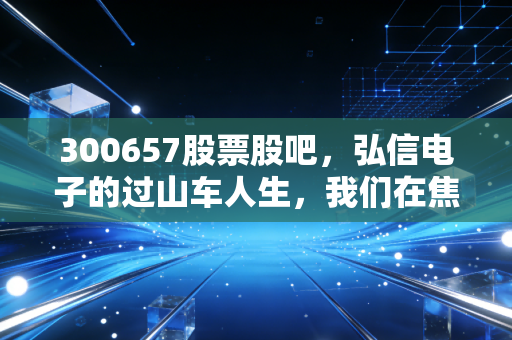 300657股票股吧，弘信电子的过山车人生，我们在焦虑什么？