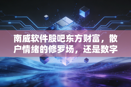 南威软件股吧东方财富，散户情绪的修罗场，还是数字红利的掘金地？